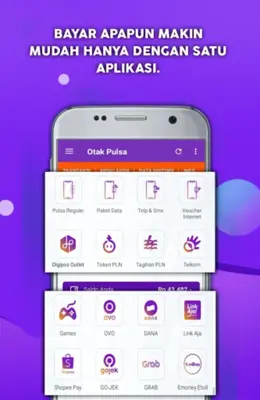 Otak Pulsa android App screenshot 1