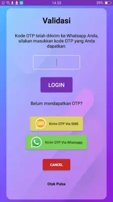 Otak Pulsa android App screenshot 5